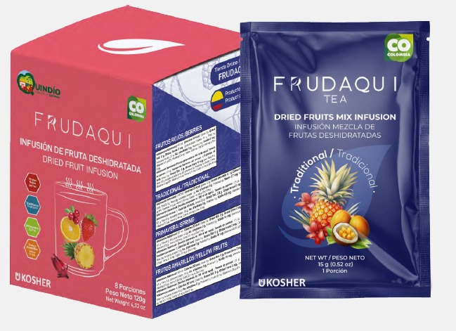 INFUSIÓN DE FRUTAS DESHIDRATADAS 15g X 8 Uds TRADICIONAL